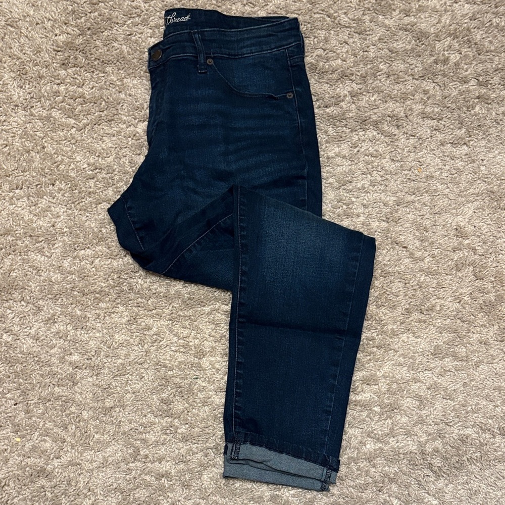 Universal Thread Skinny Denim Jeans Dark Wash Women’s Size 14WR